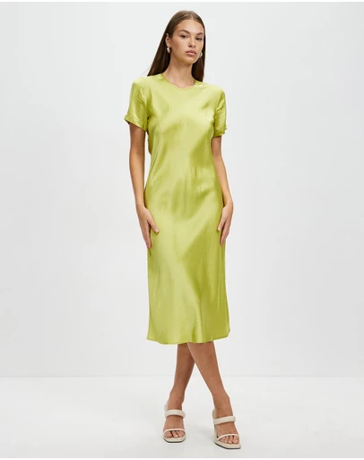 Third Form - Crush Bias Tee Midi Dress