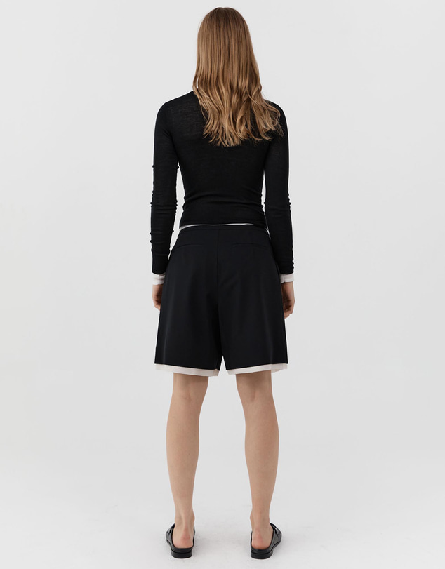 St. Agni - Layered Bermuda Shorts