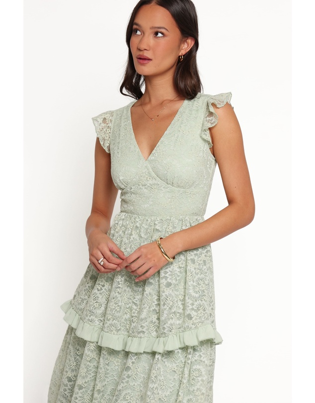 Petal & Pup - Cataleya Maxi Dress - Sage Green