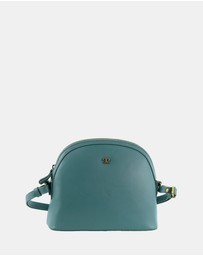 Pierre Cardin - Pierre Cardin Ladies Leather Sleek Crossbody Bag
