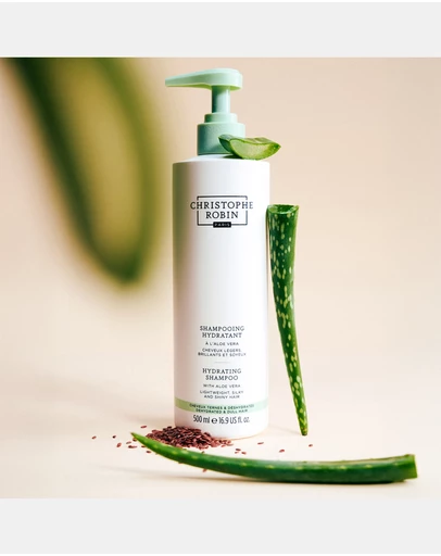 Christophe Robin - Hydrating Shampoo With Aloe Vera 500ml