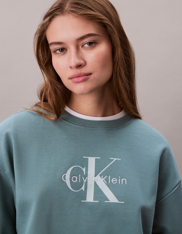 Calvin Klein Jeans - Monologo French Terry Relaxed Sweatshirt