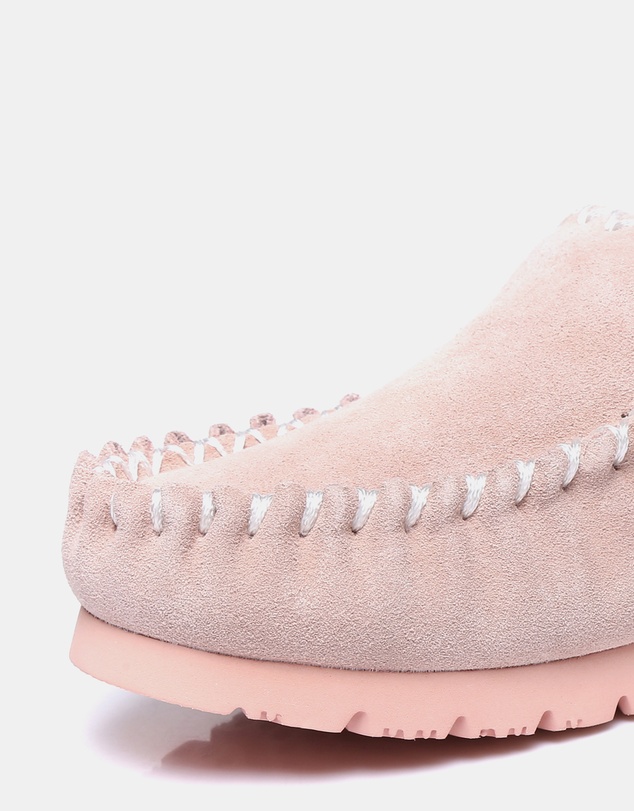 EVERAU - Australian Shepherd Ugg Popo Moccasins Cow Suede Upper Moccasins