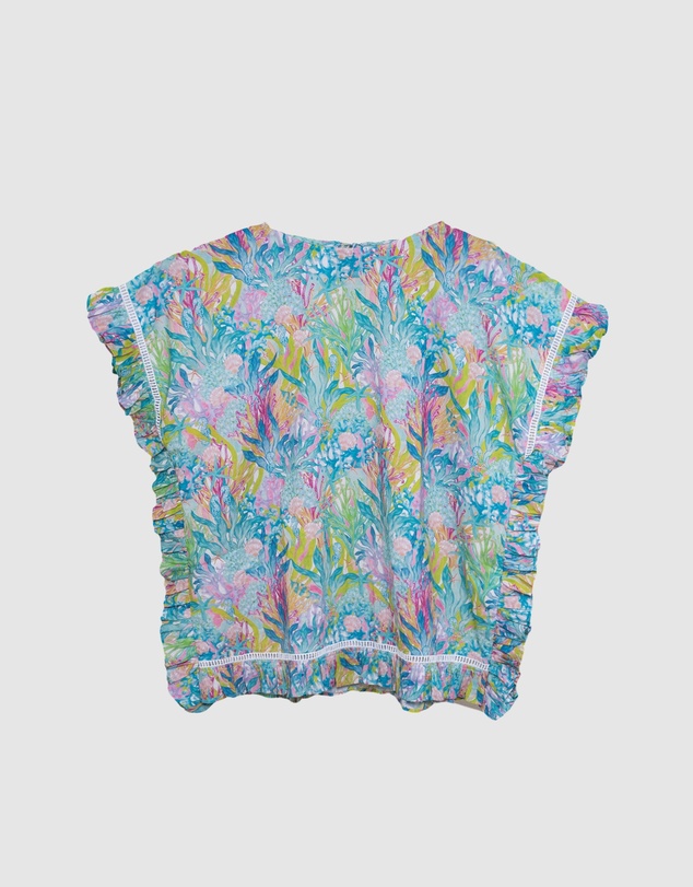 Olga Valentine - Frilly Beach Cover Up