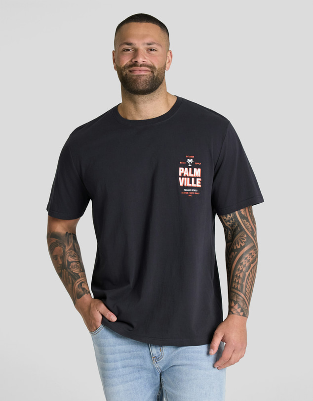 Johnny Bigg - Palmville Print Tee