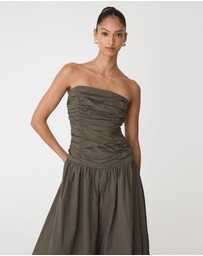 Forcast - Cathy Cotton Modal Midi Dress