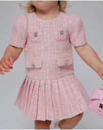 Bardot Junior - Shiloh Boucle Dress - Babies-Kids