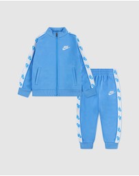 Nike - Full Zip Set With Logo Taping - Babies-Kids