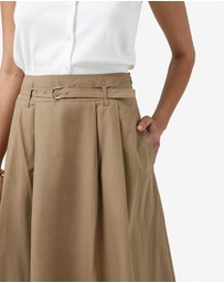 Forcast - Willow Cotton Belted Skirt