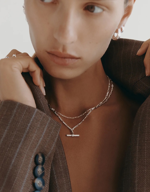 Kirstin Ash - Rhythm T-Bar Necklace