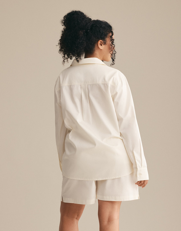 Resting - Soft Woven Cotton Lenny Long Sleeve Shirt