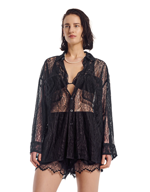 THE TALES - The Tales Chantilly Lace Shirt