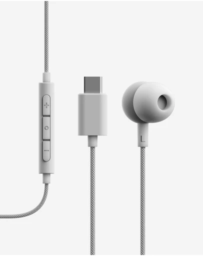 Sudio - V3 - USB-C Tangle-Free Universal Wired Earbuds