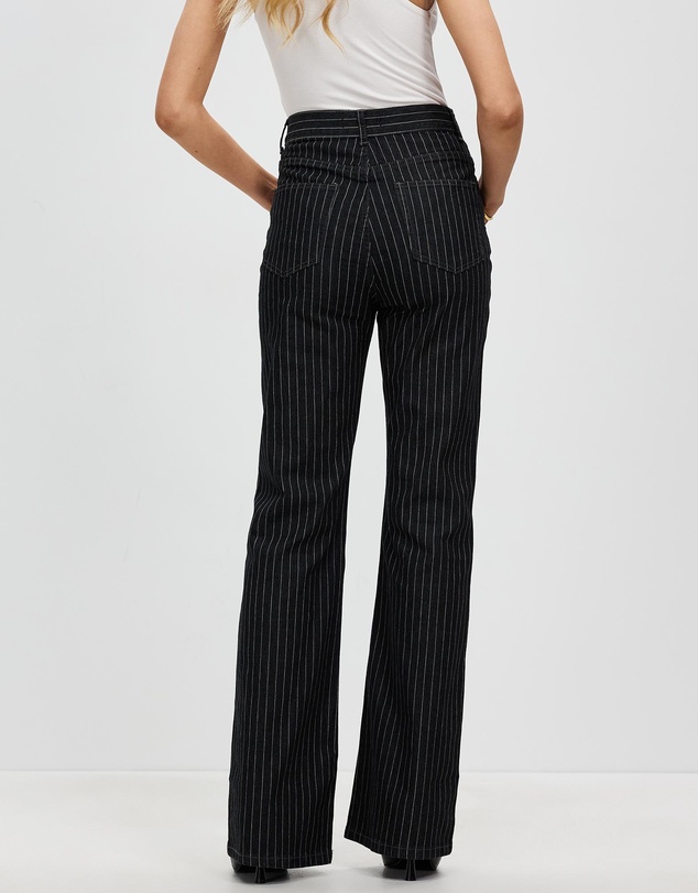 Style Addict - High Waist Flare Leg Jeans