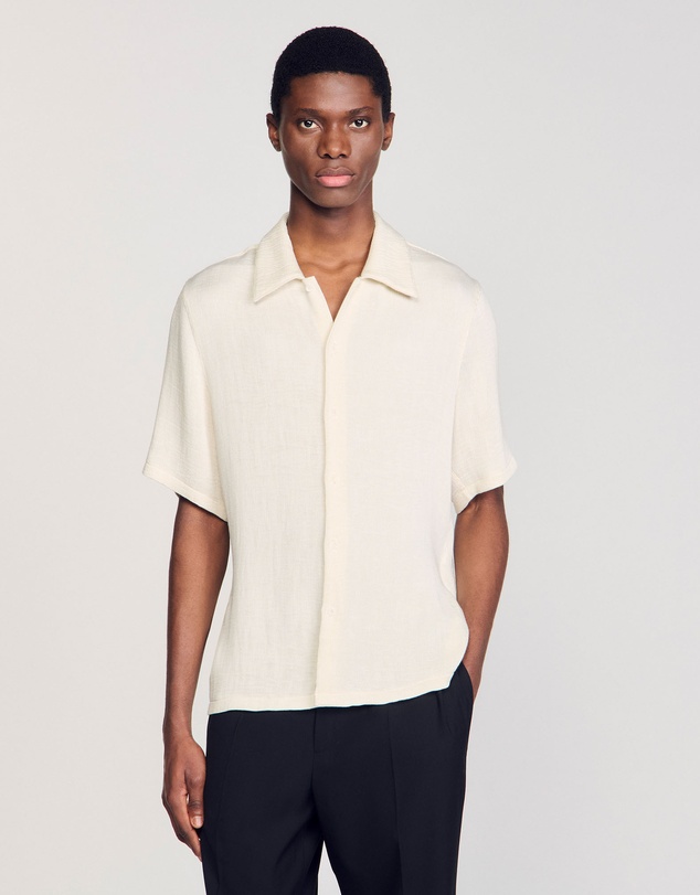 Sandro - Micropleated Mc Shirt