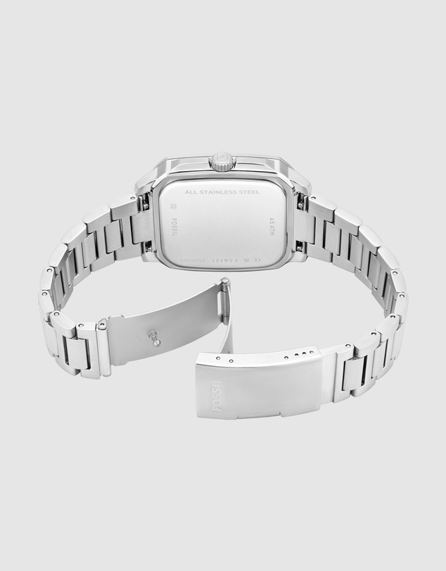 Fossil - Crosby Silver Tone Analogue Watch