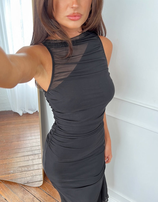 Beginning Boutique - Luca Black Maxi Dress