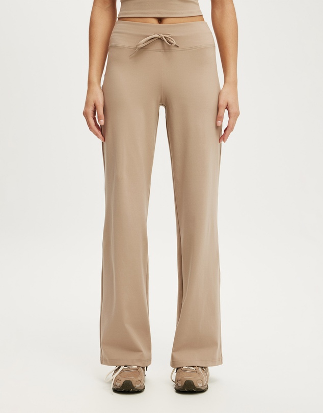 Cotton On Body Active - Ultra Soft Tie Front Wide Leg Pant