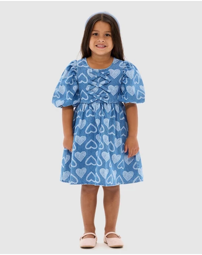 Rock Your Kid - Chambray Dress - Kids-Teens