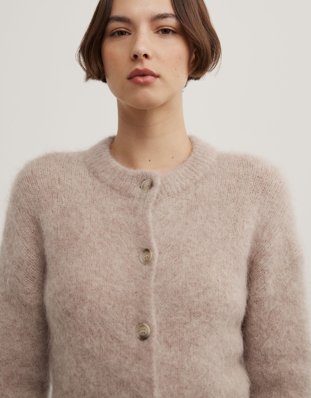 Witchery - Fluffy Crew Cardigan