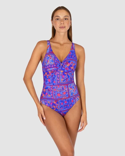 Baku Swimwear - La Condesa C/DD Cup Twist One Piece Swimsuit