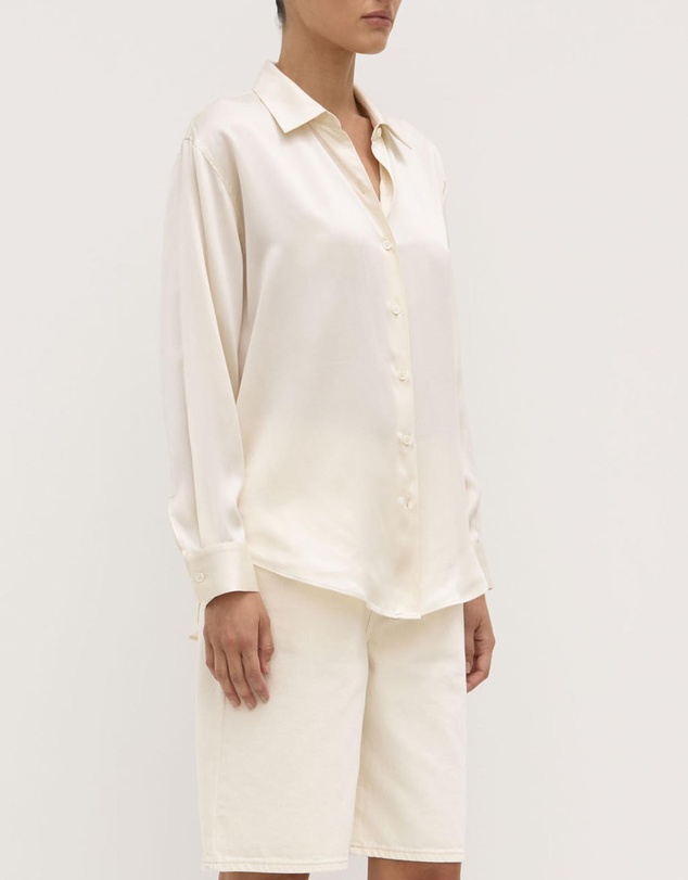 Assembly Label - Pippa Silk Long Sleeve Shirt