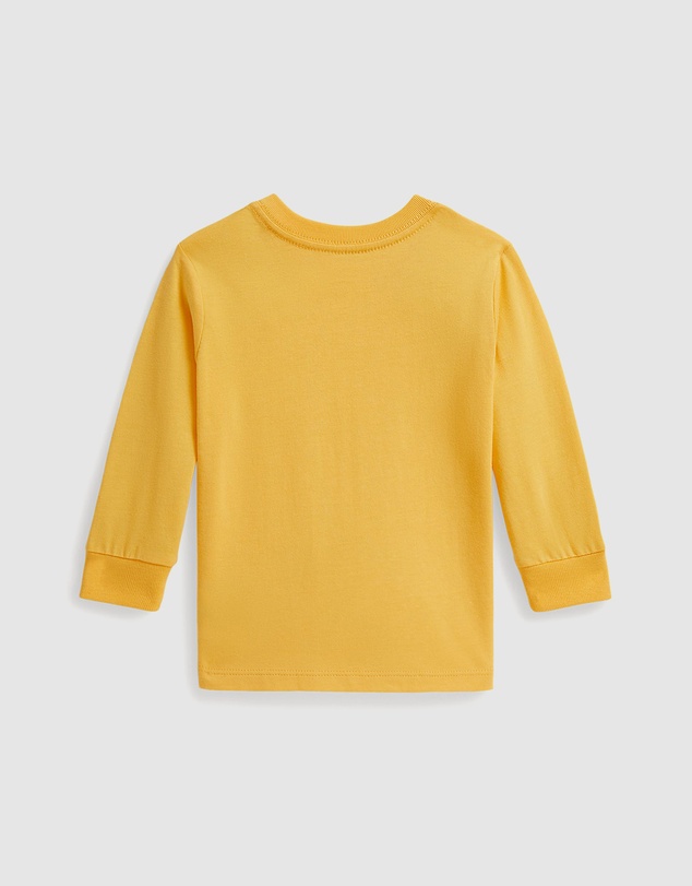 Polo Ralph Lauren - Polo Bear Cotton Long-Sleeve Tee - Babies