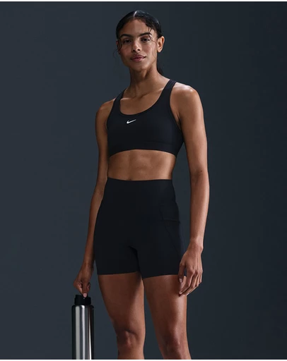 Nike - Universa High-Waisted 5in Biker Shorts