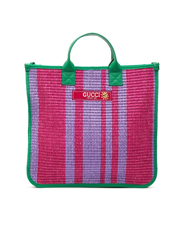 Pre-Loved by Azura Reborn - Pre-Loved Children Woven Canvas Logo Firenze 1921 Tote