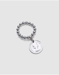 Von Treskow - Stretchy Ring With Coin