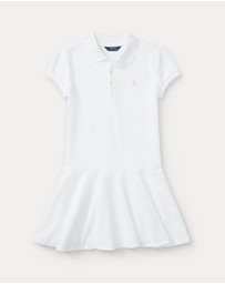Polo Ralph Lauren - Stretch Mesh Polo Dress - ICONIC EXCLUISVE - Teens