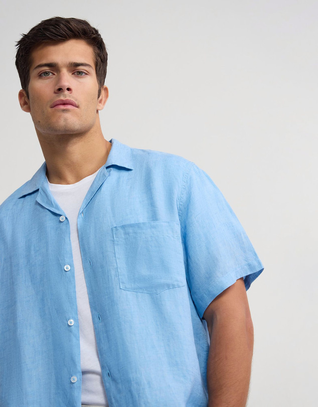 Oxford - Griffin Delave Linen Short Sleeve Shirt