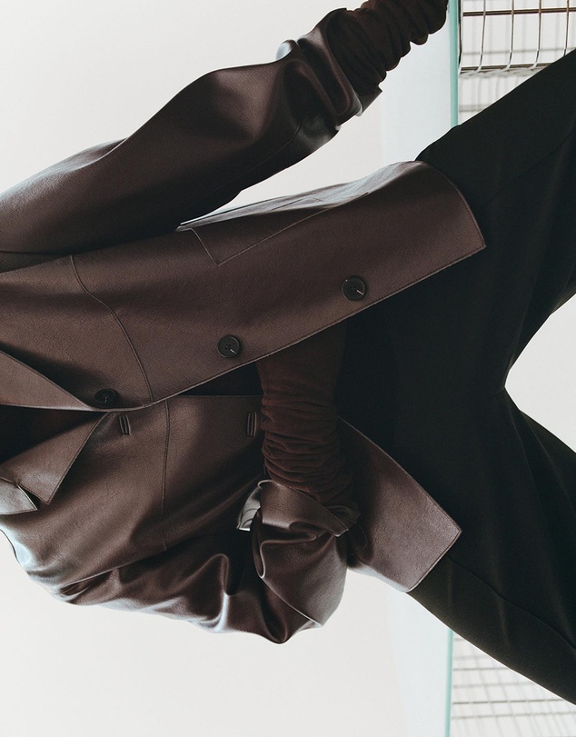 M.N.G - Faux-Leather Jacket With Pockets
