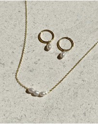 SAINT VALENTINE - The Mini Pearl Duo Set - Gold