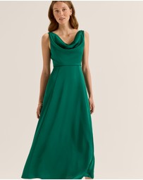 Review - Montague Cowl Neck Dress