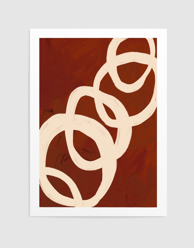 Olive et Oriel - Simple Palm Tree by Treechild Art Print