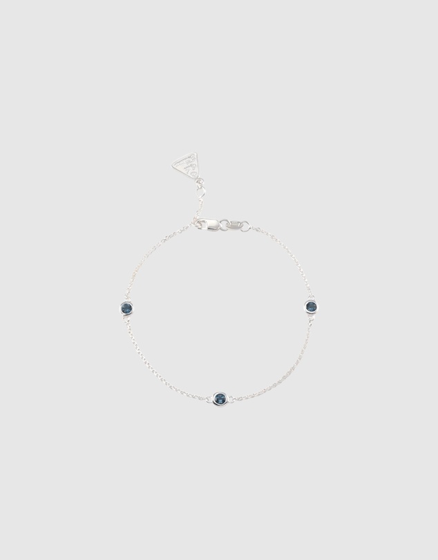 Von Treskow - London Blue Topaz Large Triplet Bracelet