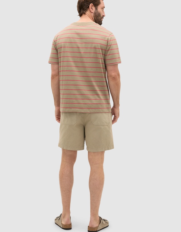 Seed Heritage - Stripe Crew Tee