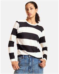 Cynthia Rowley - Long Sleeve Everyday Tee