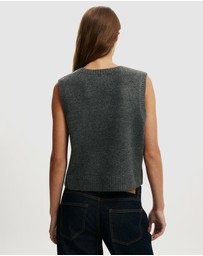 Cotton On - V-Neck Slouch Vest