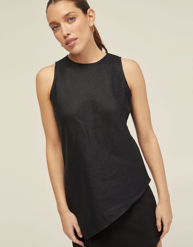 Oxford - Elouise Linen Top