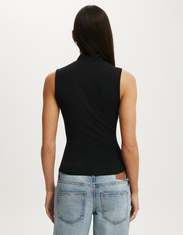 Cotton On - Mock Neck Tank