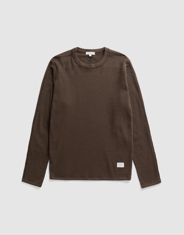 Norse Projects - Stevns Cotton Hemp Military Rib LS T-Shirt