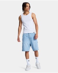 DC Shoes - Mens Baggy Denim Carpenter Shorts