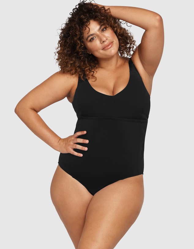 Artesands - Natare Black Chlorine Resistant Turner One Piece