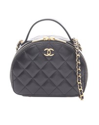 Pre-Loved by Azura Reborn - Pre-Loved CC Quilted Lambskin 23C Top Handle Clutch