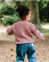 Kynd Baby - Knit Cardigan in Dusty Lilac