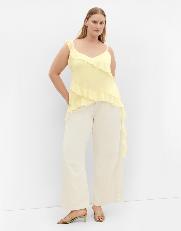 City Chic - Waverly Frill Top