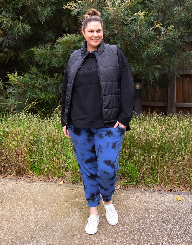Love Your Wardrobe - Kelli Tie Dye Joggers