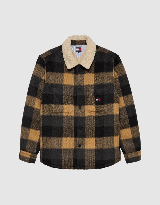 Tommy Jeans - Check Teddy Overshirt